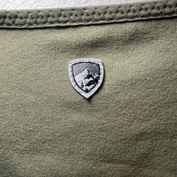 Kuhl Women's Vantage Dress Green Lightweight Stretch Sleeveless Drawstring Large - Picture 13 of 16